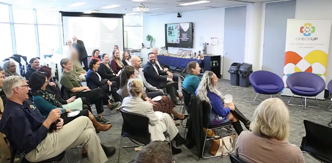 Attendees at CheckUP's National Reconciliation Week 2026 event in Brisbane